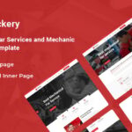 Hackery - Car Services and Mechanic Responsive Website Template