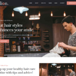 Hair Salon & Beauty, Barber Shop Html Template