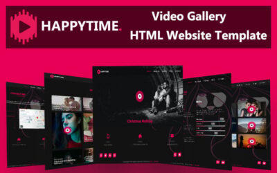 Happy Time - Video Gallery HTML Website Template
