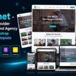 Hizmet - Service Provider Company and Agency HTML Bootstrap Website Template
