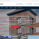 Home Roofing- Construction  Website Template