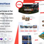 ImmoHaus - Real Estate House Flat Rent Service Company HTML Template
