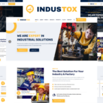 Industox - Factory And Industrial HTML5 Template