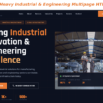 IndustraX – Heavy Industrial & Engineering Multipage HTML Template