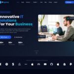 ITAgency - Multipurpose Technology Services tailwindcss , HTML 5, Template