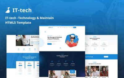 Ittech - Technology & Maintain Responsive Website Template