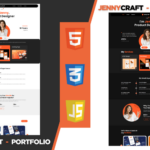 JennyCraft – Clean and Creative Portfolio HTML Template