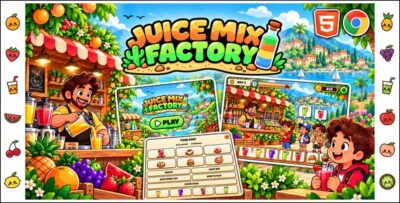 Juice Mix Factory | HTML5 Game