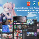 Kokomi - Online Anime and Anime Series Responsive Entertainment Website Template