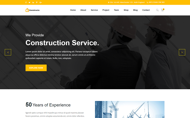 Konstructo Construction-Multipurpose Premium HTML5 Website Template Konstructo Construction-Multipurpose Premium HTML5 Website Template