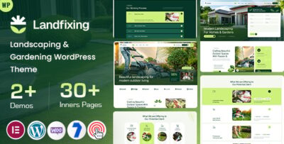 Landfixing - Landscaping & Gardening WordPress Theme