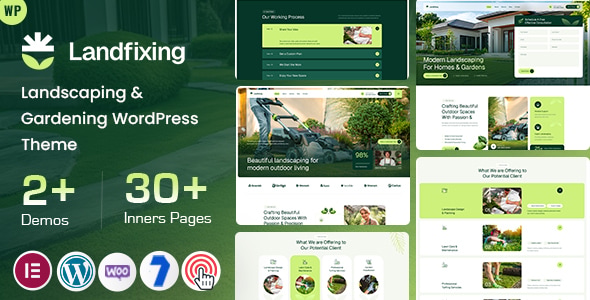 Landfixing - Landscaping & Gardening WordPress Theme Landfixing - Landscaping & Gardening WordPress Theme
