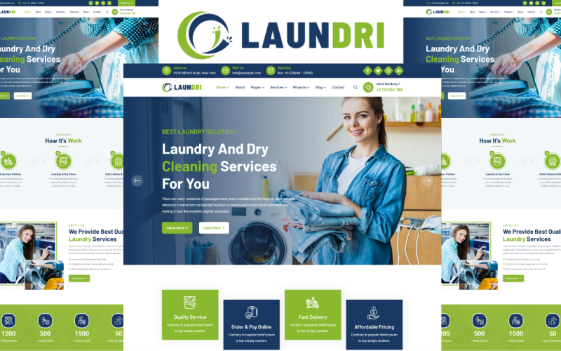 Laundri - Laundry And Dry Cleaning Services HTML5 Template Laundri - Laundry And Dry Cleaning Services HTML5 Template