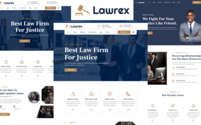 Lawrex - Lawyers & Attorney HTML5 Template