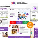 Learning Skill School - Kids School HTML5 Website Template