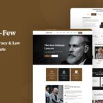 Lowfew – Lawyer,  Attorney & Law Office Website Template