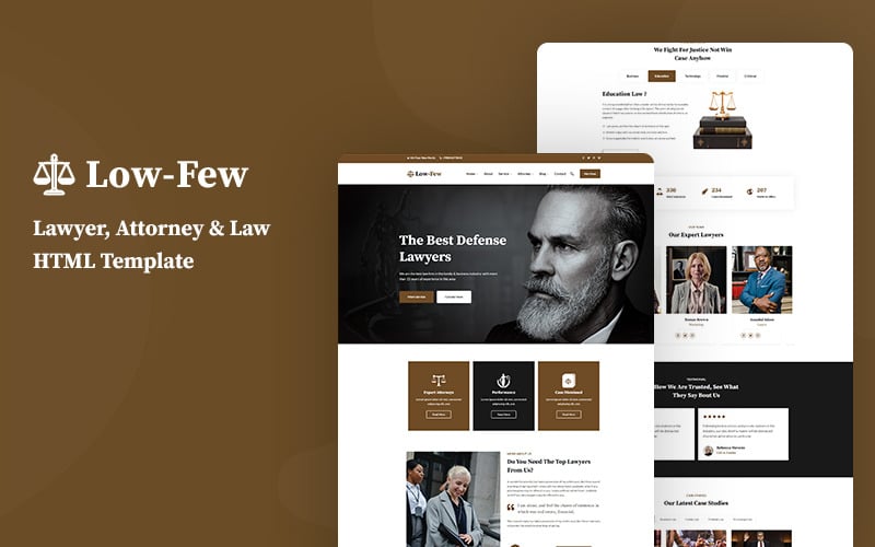 Lowfew – Lawyer, Attorney & Law Office Website Template Lowfew – Lawyer, Attorney & Law Office Website Template