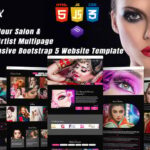 Lunox - Beauty Parlour Salon & Makeup Artist Multipage Responsive Bootstrap 5 Website Template