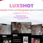 Luxshot - Photography Studio and Photography Agency Template