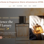 Luxury Perfume & Fragrance Store eCommerce HTML Template