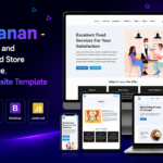 Makanan - Restaurant and Online Food Store eCommerce HTML Website Template