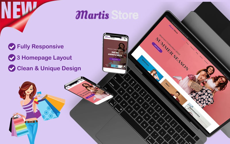Martis - Fashion Clothing and Accessories Store HTML Template Martis - Fashion Clothing and Accessories Store HTML Template