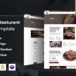 Meat Farm and Seafood Store Restaurant Bootstrap HTML5 Website Template