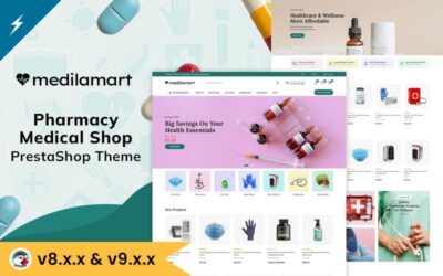 Medilamart - Drug, Pharmacy & Medical Store PrestaShop Theme
