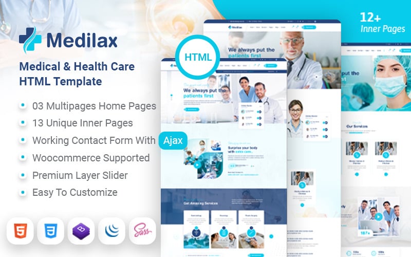 Medilax - Medical Doctor Health Care Pharmacy HTML Template Medilax - Medical Doctor Health Care Pharmacy HTML Template