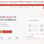 MediRescue - Advanced Healthcare & Hospital HTML5 Template with Emergency Services