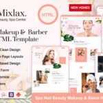 Mixlax - Beauty Nail Spa Makeup Wellness Salon HTML Template