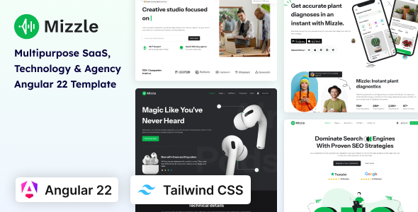 Mizzle - Technology & Corporate Angular Tailwind CSS Template Mizzle - Technology & Corporate Angular Tailwind CSS Template