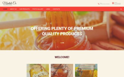 Montale Website Template