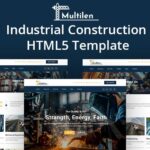 Multilen Industrial Construction HTML5 Template