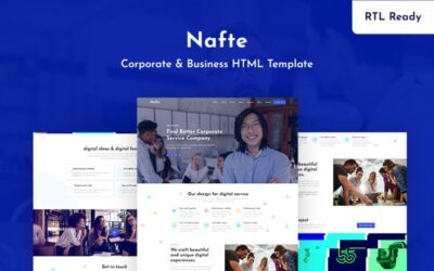 Nafte - Corporate Business Website Template
