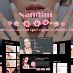 Nandini - Nail Artist Salon and Nail Spa Responsive Website Template