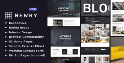 Newry - Architecture & Interior Template