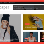 Newspaper Blog  & Magazine HTML5 Template