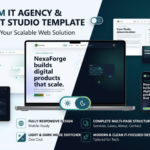 NexaForge — Premium Multi-Page IT Agency | Tech Studio Template