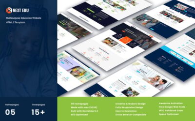 NextEdu -  Educational HTML Template