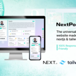 NextPolio – Modern Nextjs TailwindCSS Portfolio Website Template