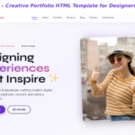 NovaCanvas – Creative Portfolio HTML Template for Designers & Agencies