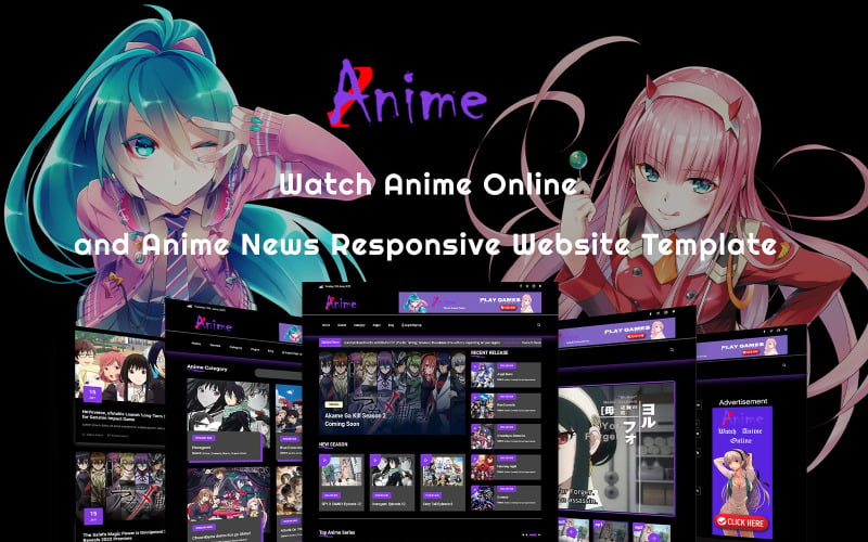 OneAnime - Watch Anime Online and Anime News Or Blog Responsive Website Template OneAnime - Watch Anime Online and Anime News Or Blog Responsive Website Template