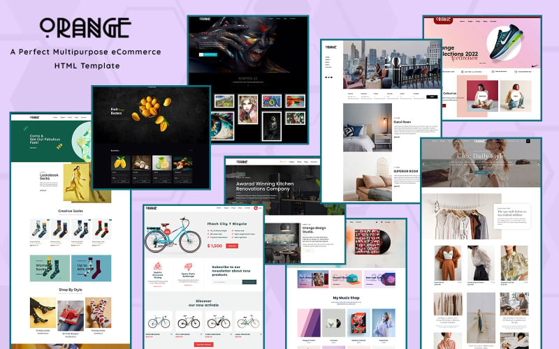Orange - Multipurpose eCommerce HTML Template Orange - Multipurpose eCommerce HTML Template