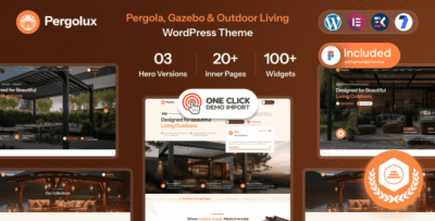 Pergolux | Pergola, gazebo & Outdoor Living WordPress Theme