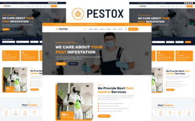 Pestox - Pest Control Services HTML5 Template