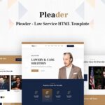Pleader - Law Service Website Template