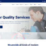 Plumbing Construction Services HTML Template