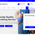 Plumbing - Plumber and Repair  Services Maintenance HTML Template