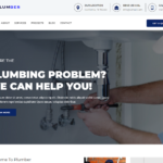 Plumbing Repair  Construction Html Templates